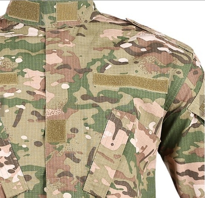 Seragam Militer AS Standar Amerika 35% Katun 65% Polyester Seragam Pelatihan Militer