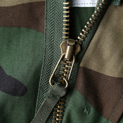 Olive Green M65 Militer Taktis Wear Removable Hood OEM Kamuflase
