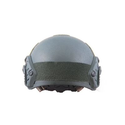 OEM ODM High Cut Balistik Helm Level IIIA Hitam Hijau
