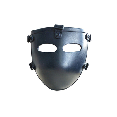 Hitam Penuh Setengah Masker Wajah Anti Peluru NIJ IIIA 9mm Balistik