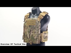 High Breathability Tactical Magazine Vest FABRIC Berat Ringan