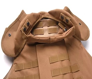 OEM Stab Dan Bullet Proof Vest Sistem Khaki MOLLE Tersembunyi