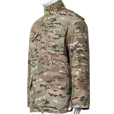 Pakaian taktis Stock M65 Jaket siap kirim jaket hangat CP CAMO dengan jaket tentara lapis dalam