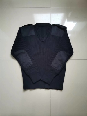 Pullover militer, sweater polisi, sweater wol, sweater polyester wol