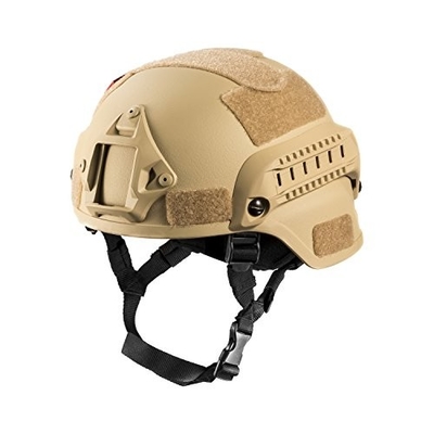 Helm balistik taktis dengan ketahanan dampak dan anti spall untuk perlindungan yang ditingkatkan