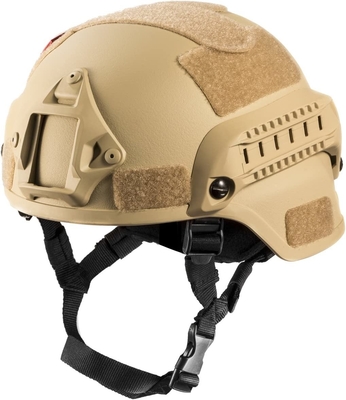Helm balistik taktis dengan ketahanan dampak dan anti spall untuk perlindungan yang ditingkatkan