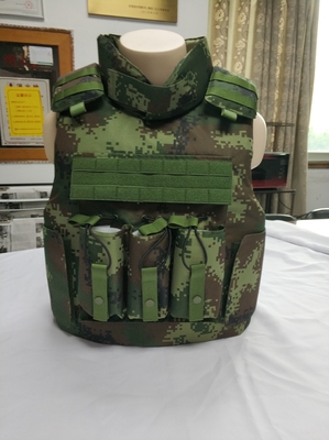 Nylon Military Tactical Bulletproof Vest dengan NIJ IIIA/III/IV Protection Soft Trauma Pad