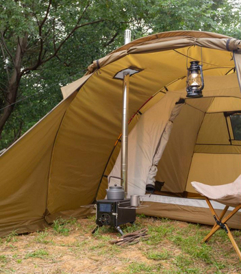 OEM Portable Steel Outdoor Camping Kompor Kayu Harga Pabrik