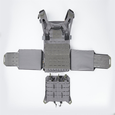Comfort Military Tactical Bulletproof Vest dengan Integrated Ballistic Plates dan Snap Button Closure
