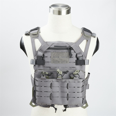 Comfort Military Tactical Bulletproof Vest dengan Integrated Ballistic Plates dan Snap Button Closure