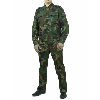 Pakaian Taktis Militer Waterproof Anti-Static Dustproof Bahan Katun Pakaian Pelindung Keamanan