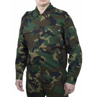 Pakaian Taktis Militer Waterproof Anti-Static Dustproof Bahan Katun Pakaian Pelindung Keamanan