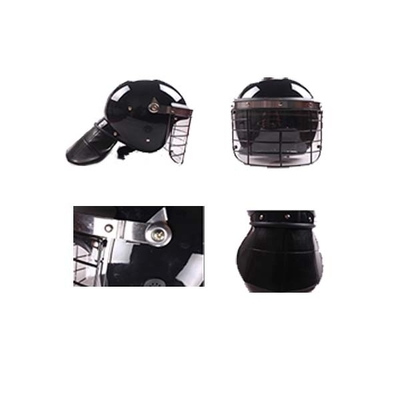 Pakaian Taktis Militer dengan EPS Neck Visor dan 2,5 mm PC Visor untuk Kepala Ukuran 58-62 mm