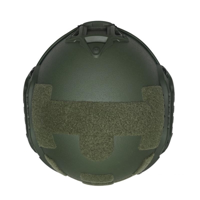 Helm Balistik Taktis Hitam dengan Resistensi Dampak Perlindungan Balistik / Fitur Waterproof