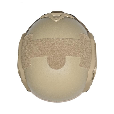 NIJ Tingkat IIIA Anti Bakteri Hitam Helm Balistik Taktis Dengan Perlindungan anti peluru