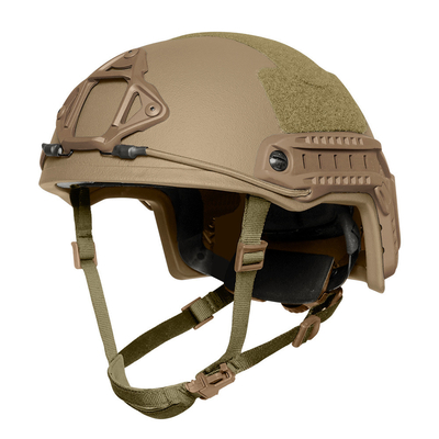NIJ Tingkat IIIA Anti Bakteri Hitam Helm Balistik Taktis Dengan Perlindungan anti peluru