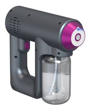 DEPOSON BLUAMEC Nano Sanitizing Sprayer : 350ml Purifier Air Ozone dengan Baterai 2500mAh untuk Indoor dan Outdoor