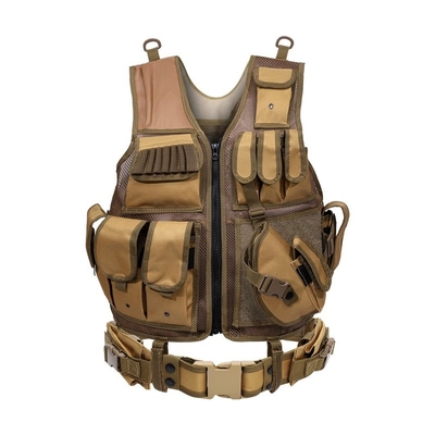 Sistem Nylon Molle 2.5kg Tali Bahu Yang Bisa Dihapus Tali Pinggang Yang Bisa Disesuaikan