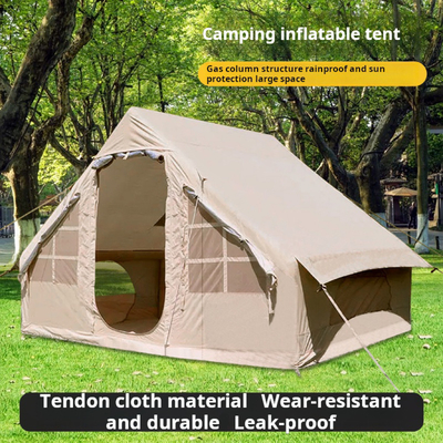 6.3 Meter persegi Self-Driving Tour Dikentalkan Waterproof Camping Tenda Inflatable Outdoor Kabin Inflatable untuk alam liar