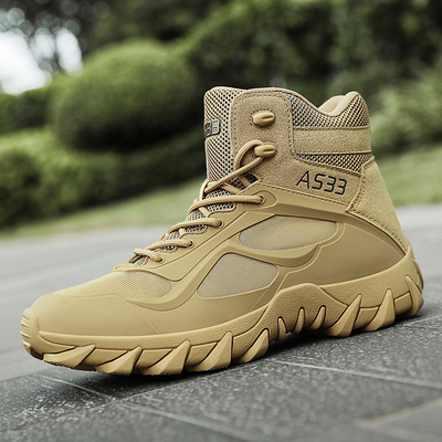Magnum Trans-Border Ukuran Besar Sepatu Taktis Bernafas Untuk Pasukan Khusus Di Luar Ruang High-Top Hiking Pelatihan tahan lama