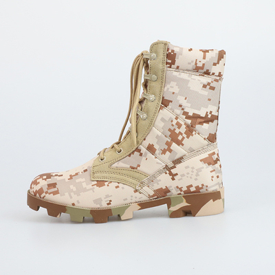 Fungsi Anti-slip Boots Tactical Combat dengan Flat Heel dan Outsole Karet yang awet