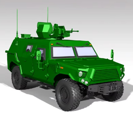 800cc Mesin Displacement 3 Amfibi Militer kendaraan lapis baja