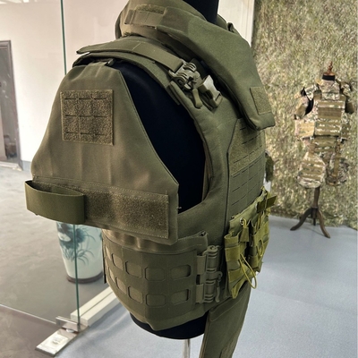 Tingkat III A Resistensi UV Retardant Api Bulletproof Vest dengan daya tahan dan ketahanan kimia