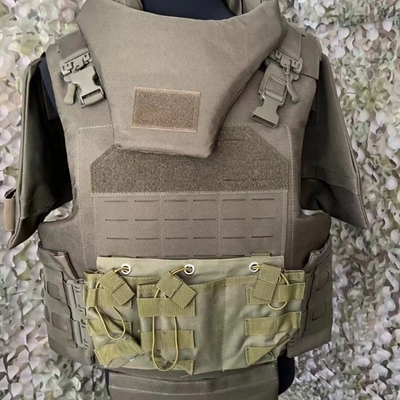 Removable Shoulder Strap Combat Tactical Vest dengan sistem Molle dan tali pinggang yang dapat disesuaikan