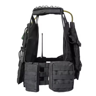 rompi tempur taktis removable tali bahu kuning rompi taktis dengan tali pinggang disesuaikan