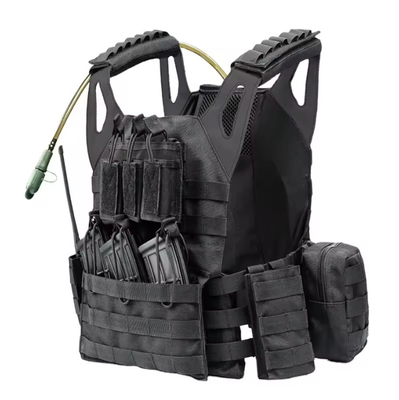 rompi tempur taktis removable tali bahu kuning rompi taktis dengan tali pinggang disesuaikan