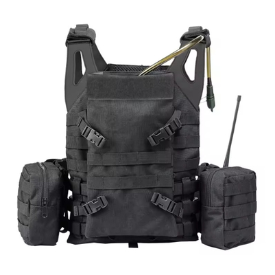 rompi tempur taktis removable tali bahu kuning rompi taktis dengan tali pinggang disesuaikan