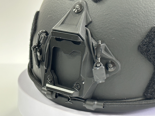 Helm Balistik Taktis NIJ IIIA UHWPE Warna Hitam Untuk Pria Latihan Militer Taktis