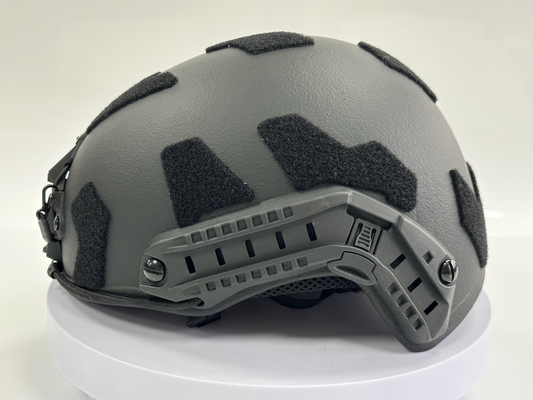 Helm Balistik Taktis NIJ IIIA UHWPE Warna Hitam Untuk Pria Latihan Militer Taktis