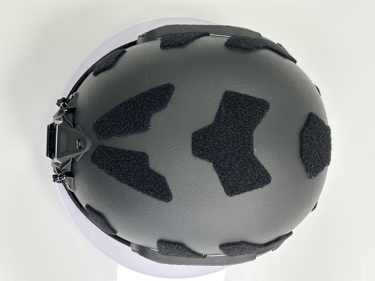 Helm Balistik Taktis NIJ IIIA UHWPE Warna Hitam Untuk Pria Latihan Militer Taktis