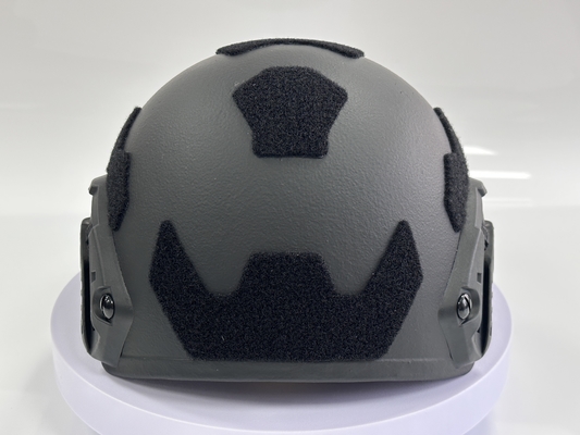 Helm Balistik Taktis NIJ IIIA UHWPE Warna Hitam Untuk Pria Latihan Militer Taktis