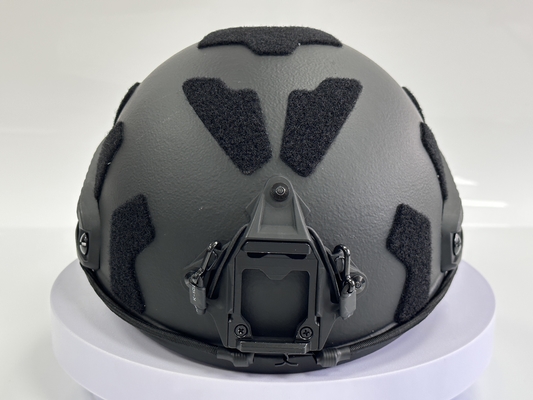 Helm Balistik Taktis NIJ IIIA UHWPE Warna Hitam Untuk Pria Latihan Militer Taktis