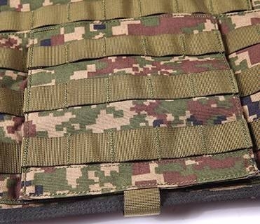 Comfortable Black Adjustable Nylon Military Tactical Bulletproof Vest Dengan Pelat NIJ IIIA/III/IV