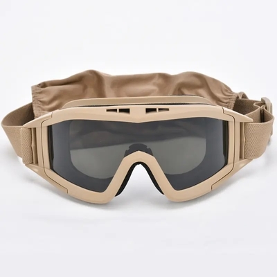 Tacticak Outdoor Gear Eye Protective Goggles Anti Fog Kacamata Berburu Bersepeda