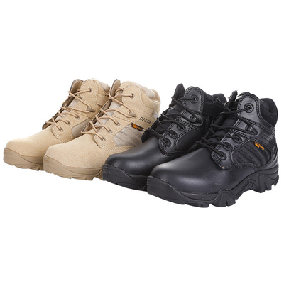 Taktis Waterproof Pria Boots Outdoor Desert Shoes Combat Ankle Hiking Boots