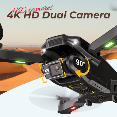 H16 Mini RC Drone HD Kamera Wifi Fpv Brushless Foldable Quadcopter Profesional Drone Mainan untuk Anak-anak 14Y+