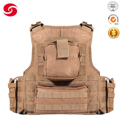 9mm/.44 Bullet Stopping Military Tactical Bulletproof Vest dengan pernafasan tinggi