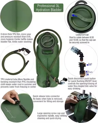 Kit Pertolongan Pertama Taktis yang tahan air dengan tali yang dapat disesuaikan