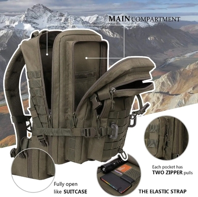 10L Quick Release Buckle Kasus Pertolongan Pertama Taktis / Tas Pertolongan Pertama Taktis dengan pita reflektif