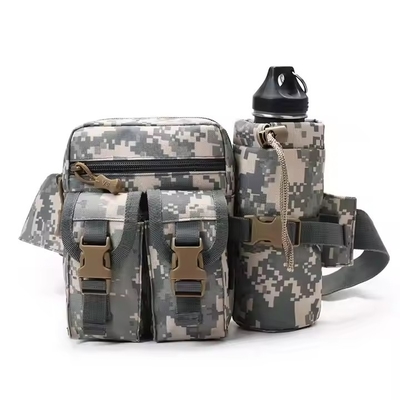 Multi Purpose Polyethylene Toled Kamuflase Bahu Taktis Kemacetan tahan lama Hiking Bag