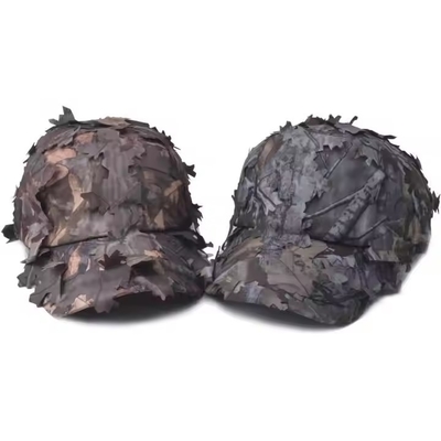 Grosir outdoor camping berburu 3D real tree printing topi olahraga taktis cepat kering kamuflase topi bisbol