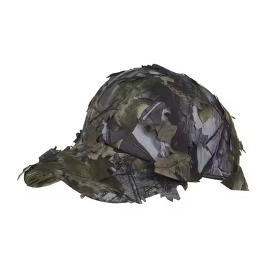 Grosir outdoor camping berburu 3D real tree printing topi olahraga taktis cepat kering kamuflase topi bisbol