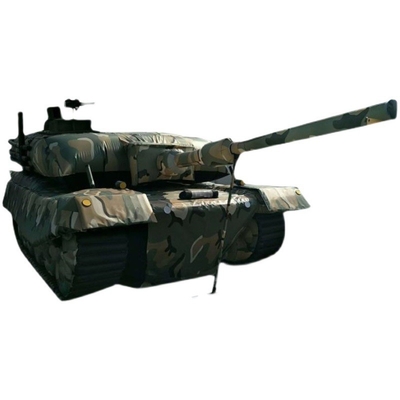 Target Dummy Inflatable Customized untuk Latihan Radar Tank Launch Model Target