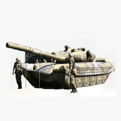 Target Dummy Inflatable Customized untuk Latihan Radar Tank Launch Model Target