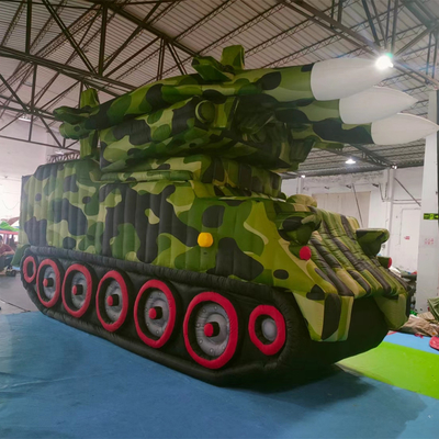 Target Dummy Inflatable Customized untuk Latihan Radar Tank Launch Model Target