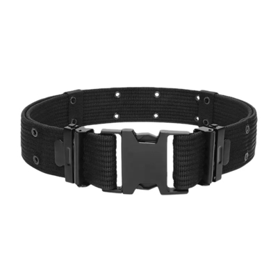 Hitam Rilis Cepat Luar Waterproof PP Custom Webbing Sabuk Taktis Untuk Pria Latihan Taktis Olahraga Luar Ruang Dan Wisata